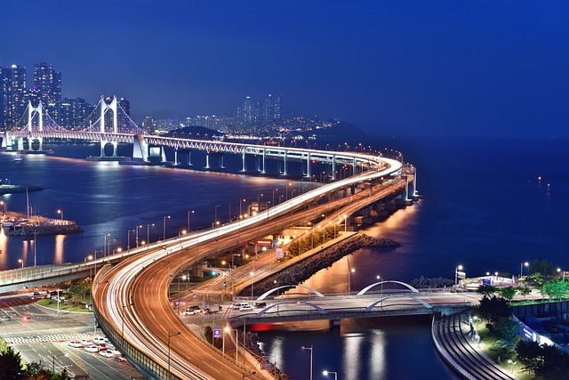 Busan softened by sea air, where skyline light and coast breeze meet halfway