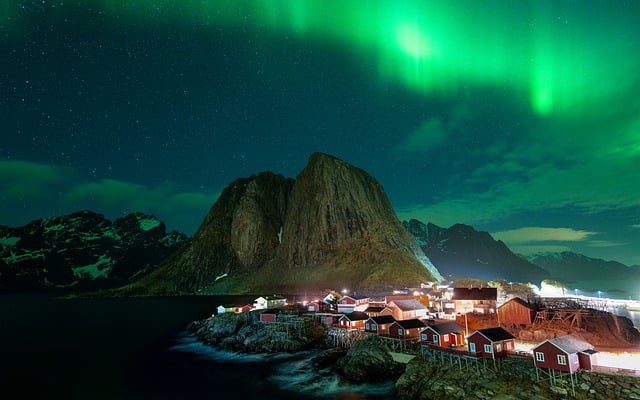 Norway in fjord country, light hanging so long it changes your sense of time